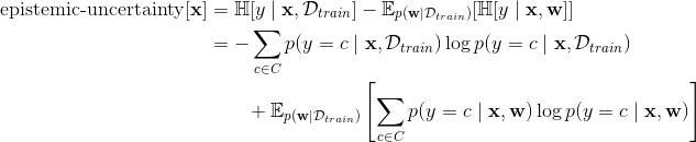 Epistemic uncertainty